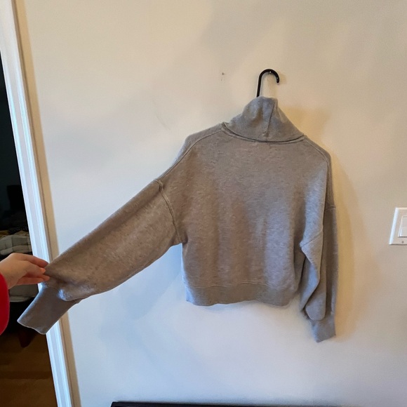 Dynamite Grey Bat Wing Turtleneck Sweater - Picture 7 of 7